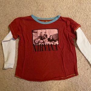 Rowdy sprout Nirvana long sleeve T